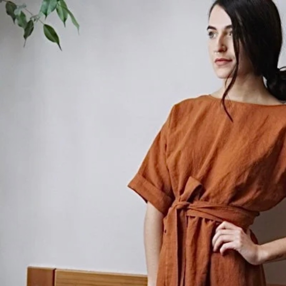 The Calla Dress in Cinnamon -- by We Are Stories